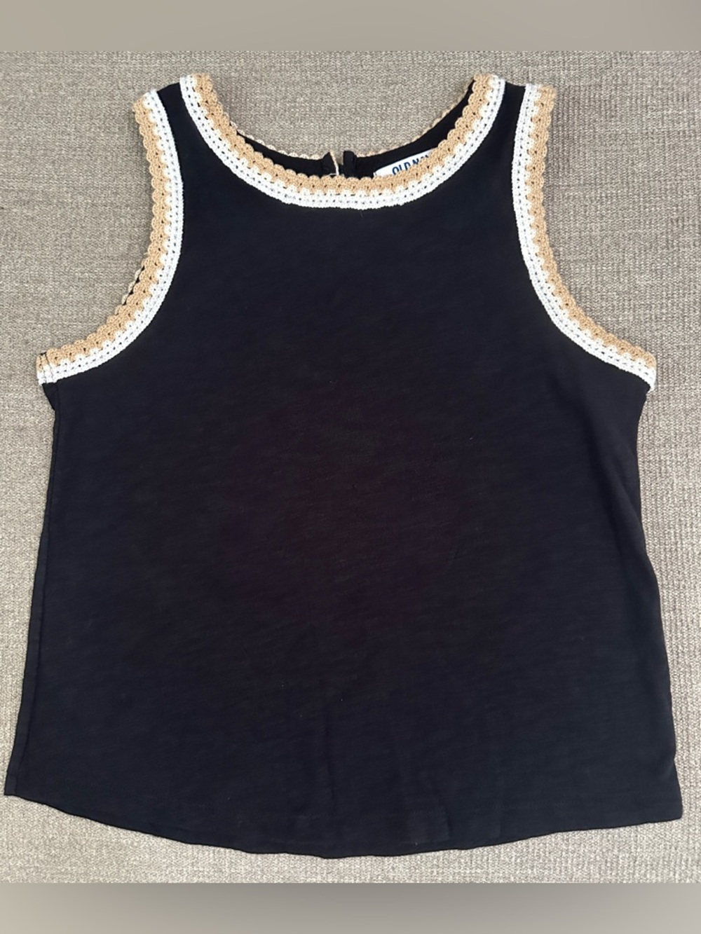 Youth Old Navy Crochet-Trim Tank